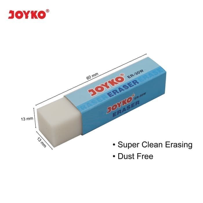 

Penghapus JOYKO ER30W Tanggung/Eraser JOYKO ER30 Tangung/Hapusan Stip