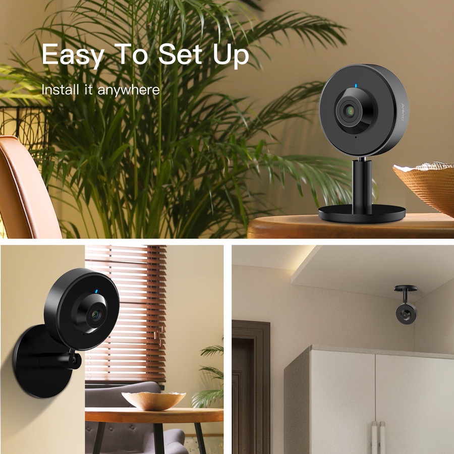 Arenti INDOOR1 CCTV WiFi Camera Indoor Home Security Kamera 2K 3MP