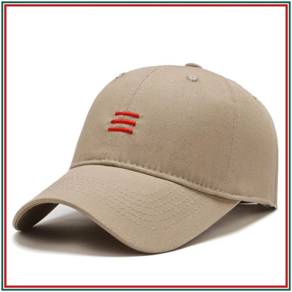 Topi Cewek Korea Topi Pria Distro Original Keren 2022 Baseball Murah Cowok Keren Simple Logo Strip N