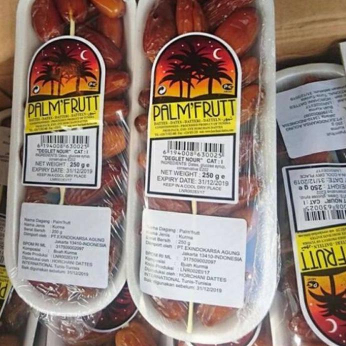 

Mall kurma tunisia tangkai 500gr best quality 