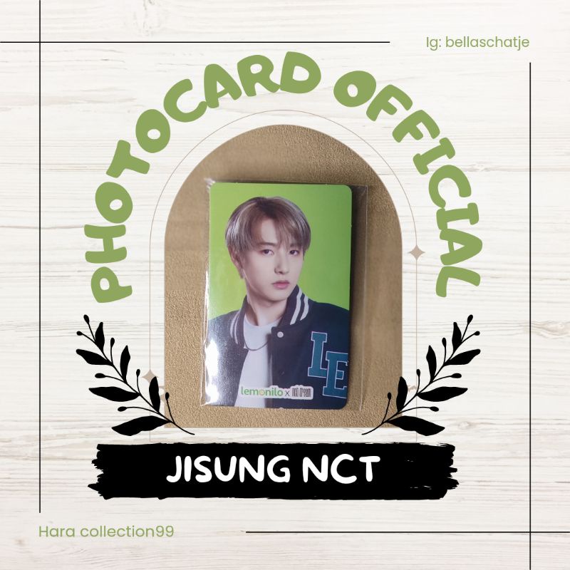 Photocard Jisung NCT Official