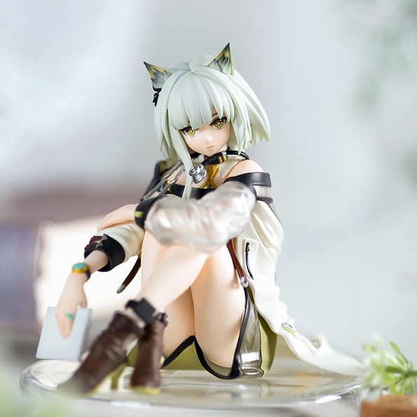 Mainan Action Figure Anime Arknights Kal 'Tsit F: Nex Mie Stopper Bahan Pvc 10cm Untuk Hadiah
