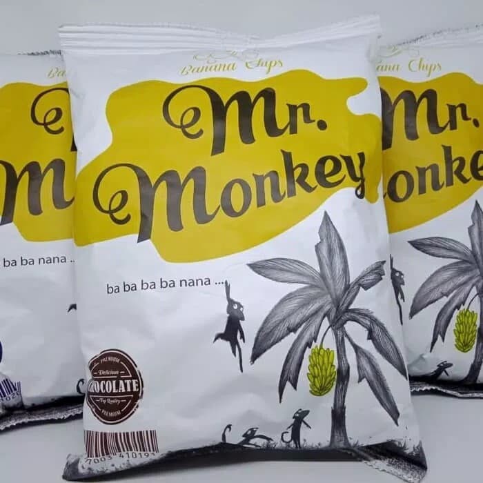 

Mr Monkey Keripik Pisang Khas Lampung / Keripik Pisang Kepok Khas Lampung / Mr Monkey Keripik Pisang