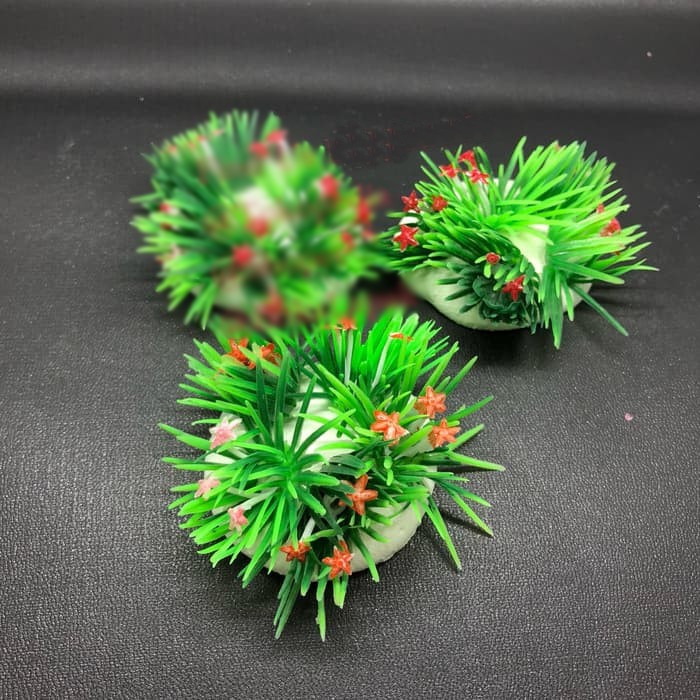 Rumput Plastik Mini 5 cm Hiasan Aksesoris Ornamen Aquarium Rumput Plastik Mini 5 cm Hiasan Aksesoris Ornamen Aquarium