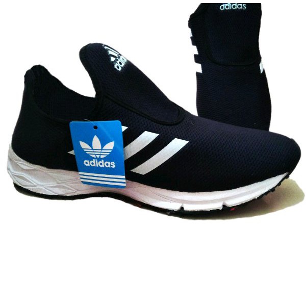 murah Sepatu Pria Running Sport Adidas Grade Ori Slip On - Slop