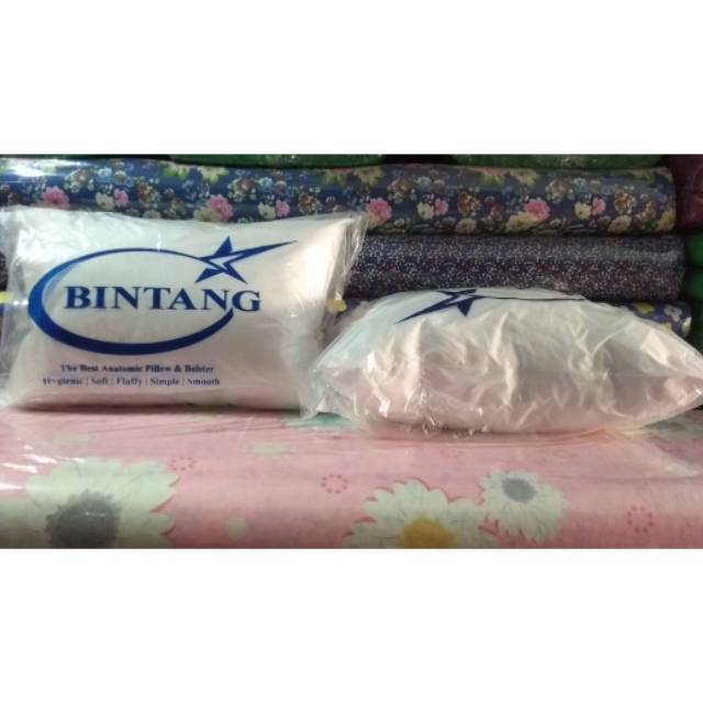 Grosir bantal dan guling bintang isi dacron