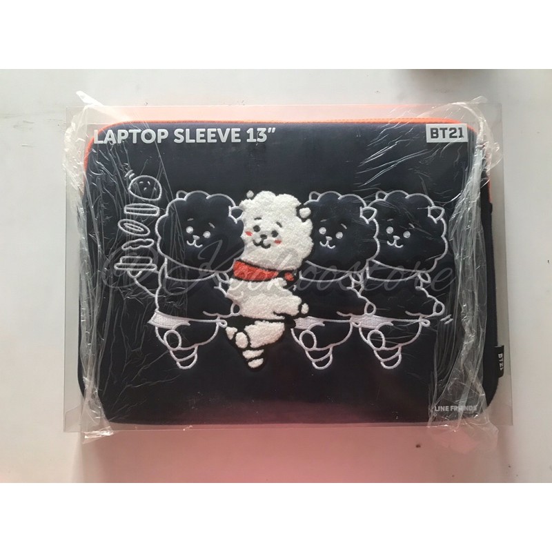 READY OFFICIAL BT21 Bite Series Laptop Sleeve 13 Inch