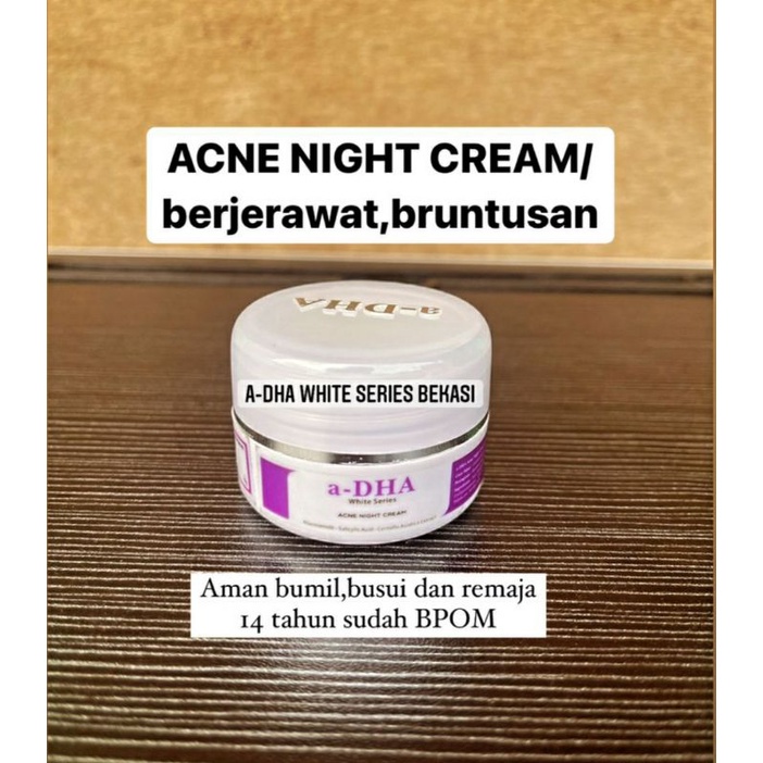 Cream malam ACNE NIGHT CREAM BPOM