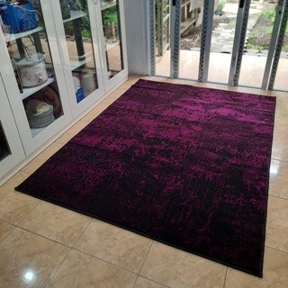 KARPET MAROC 160 X 210 PURPLE BLACK 15 LIMITED EDITION-1