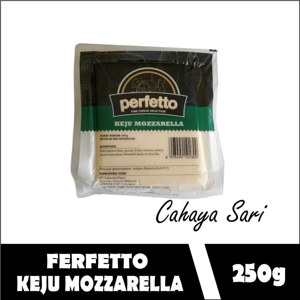 

Keju Mozzarella Perfetto - 250 Gram