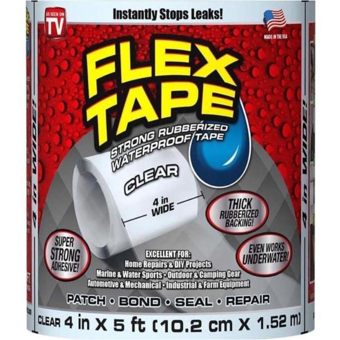 FLEX TAPE Lakban Isolasi Super Kuat Anti Bocor Tape Waterproof