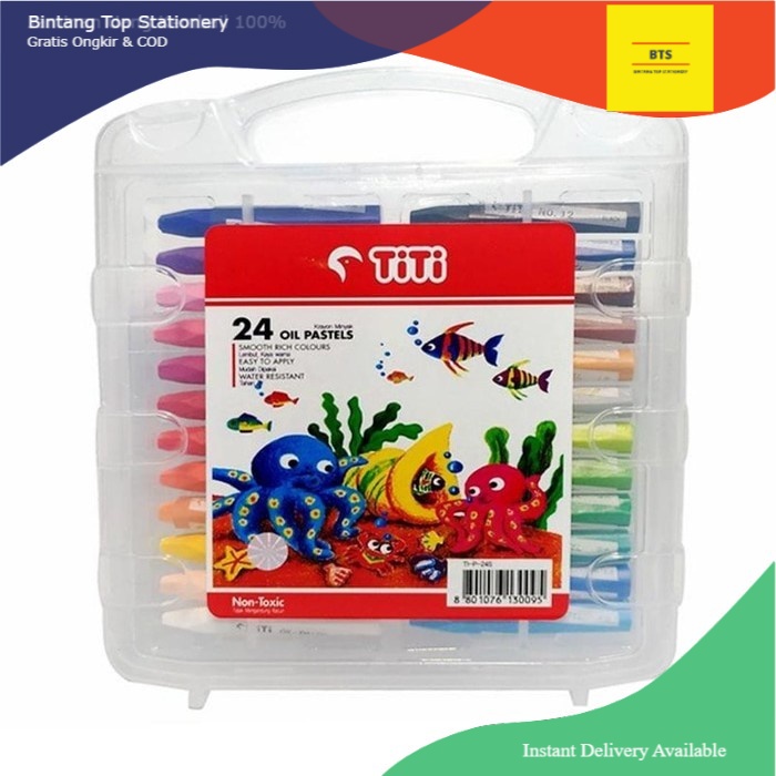 

[BTS] CRAYON TITI 24 WARNA / KRAYON TITI 24 WARNA