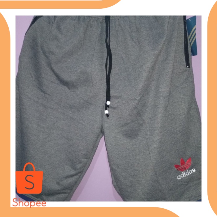 Celana pendek olahraga sport gym running karet pria jumbo big size li
