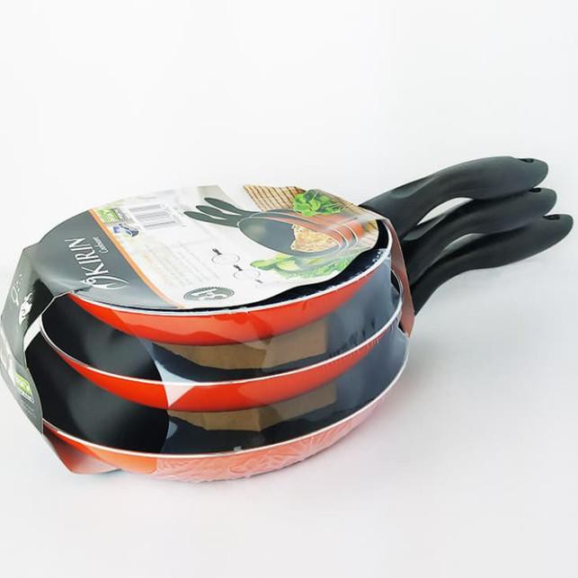 

I6N8 GANDA SET 3 IN 1 FRYPAN 20 + 22 + 24 CM SRE