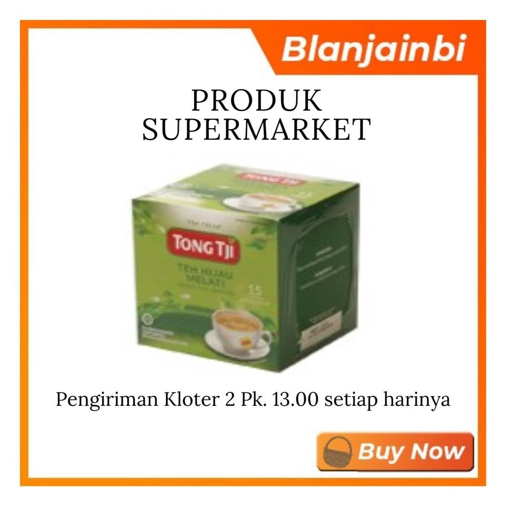 

Tong Tji Celup Green Tea Jasmine