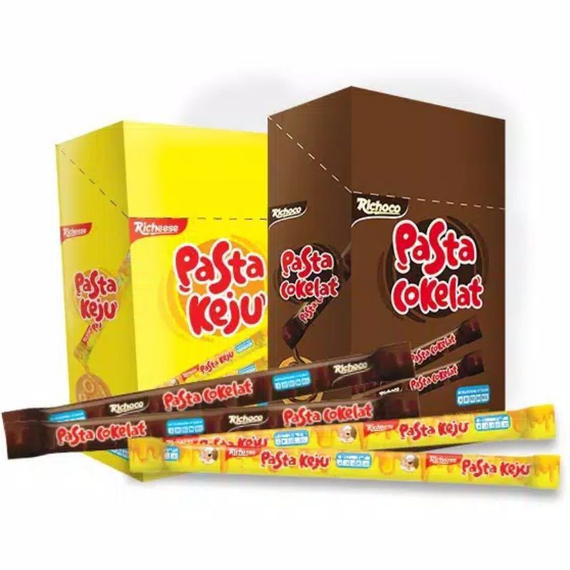 

RICHOCO PASTA COKLAT DAN KEJU 1 DUS ISI 30pcs