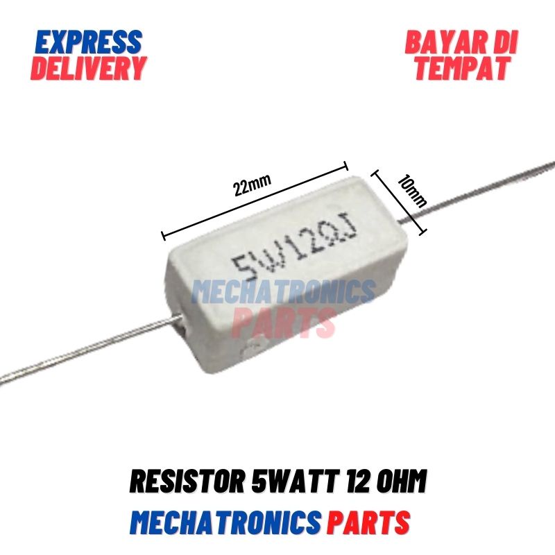 [PAS-9351] RESISTOR 5WATT 12OHM