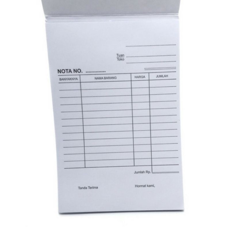 Nota Kontan Paperline Kecil 1 Ply