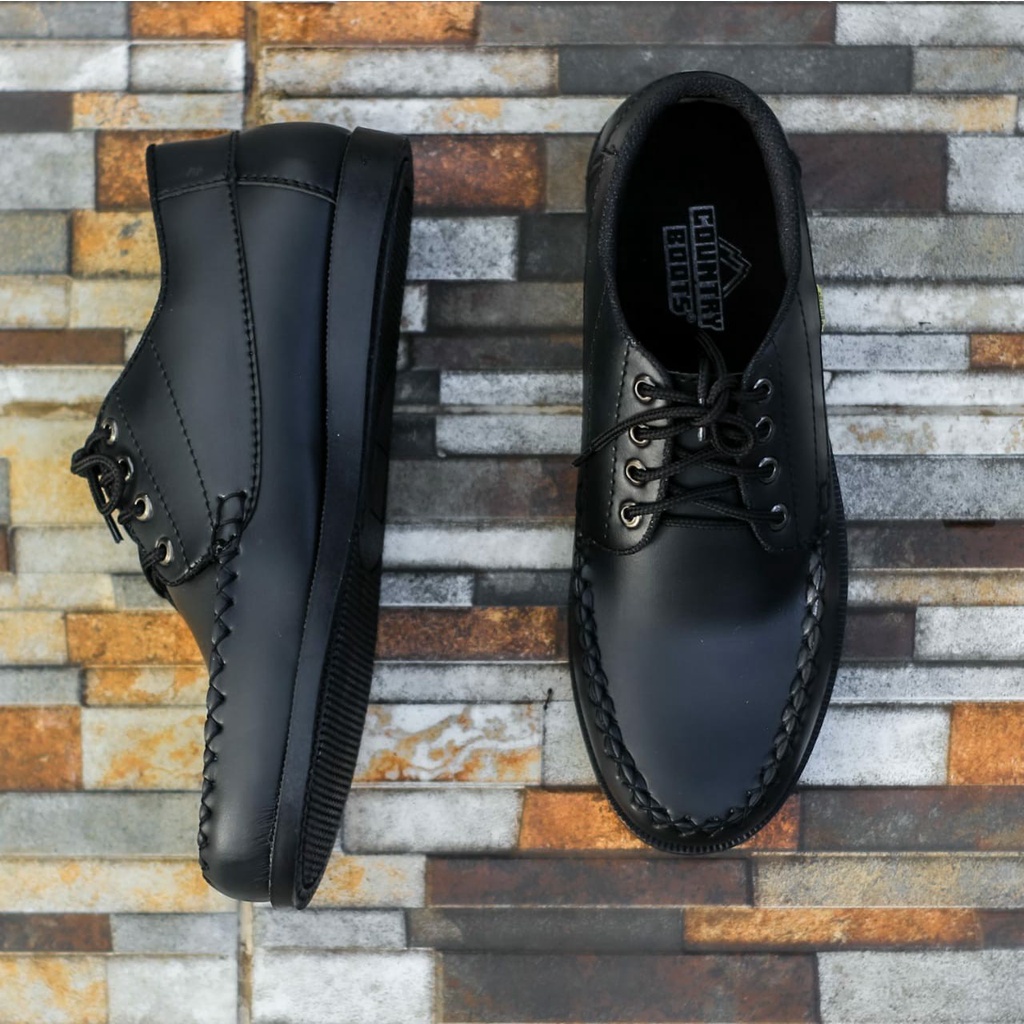 MLDN x MOLLE - SepatuFormal Pantofel pria Resmi Formal Hitam Coklat Kuliah Kondangan Kerja PNS Guru slip on pria