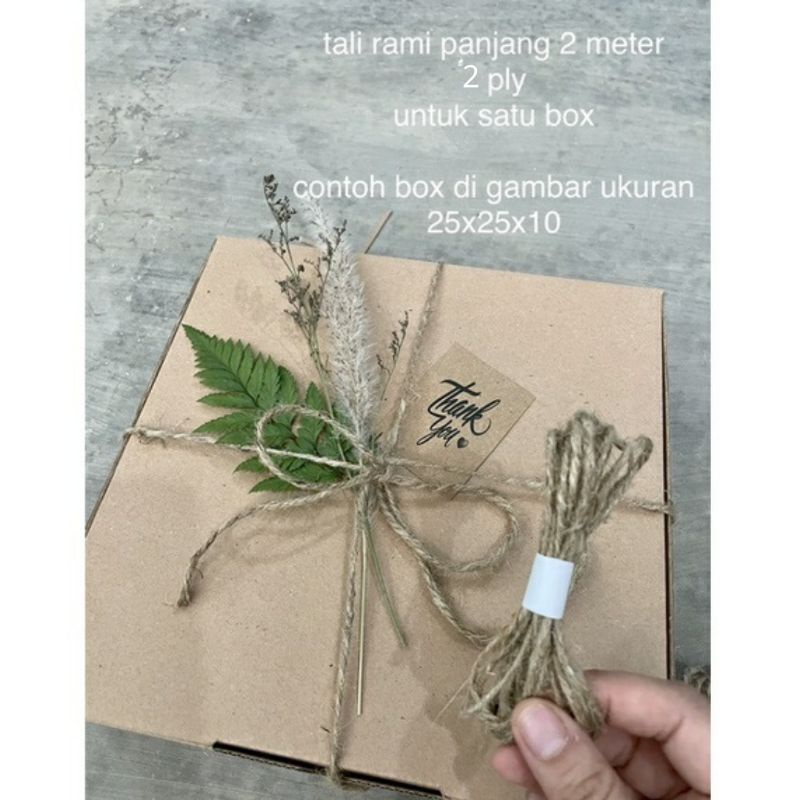 

Tali Goni 2Ply Panjang 2 meter