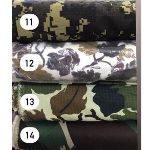 Katun motif loreng/Bahan loreng/twill ripstok.