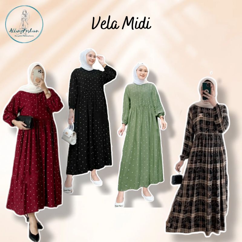 Vela Midi Dress