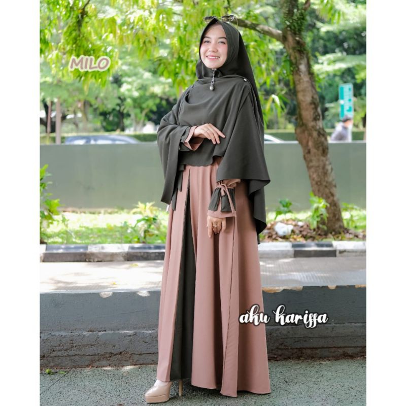Azni set ori aku karissa , gamis syari