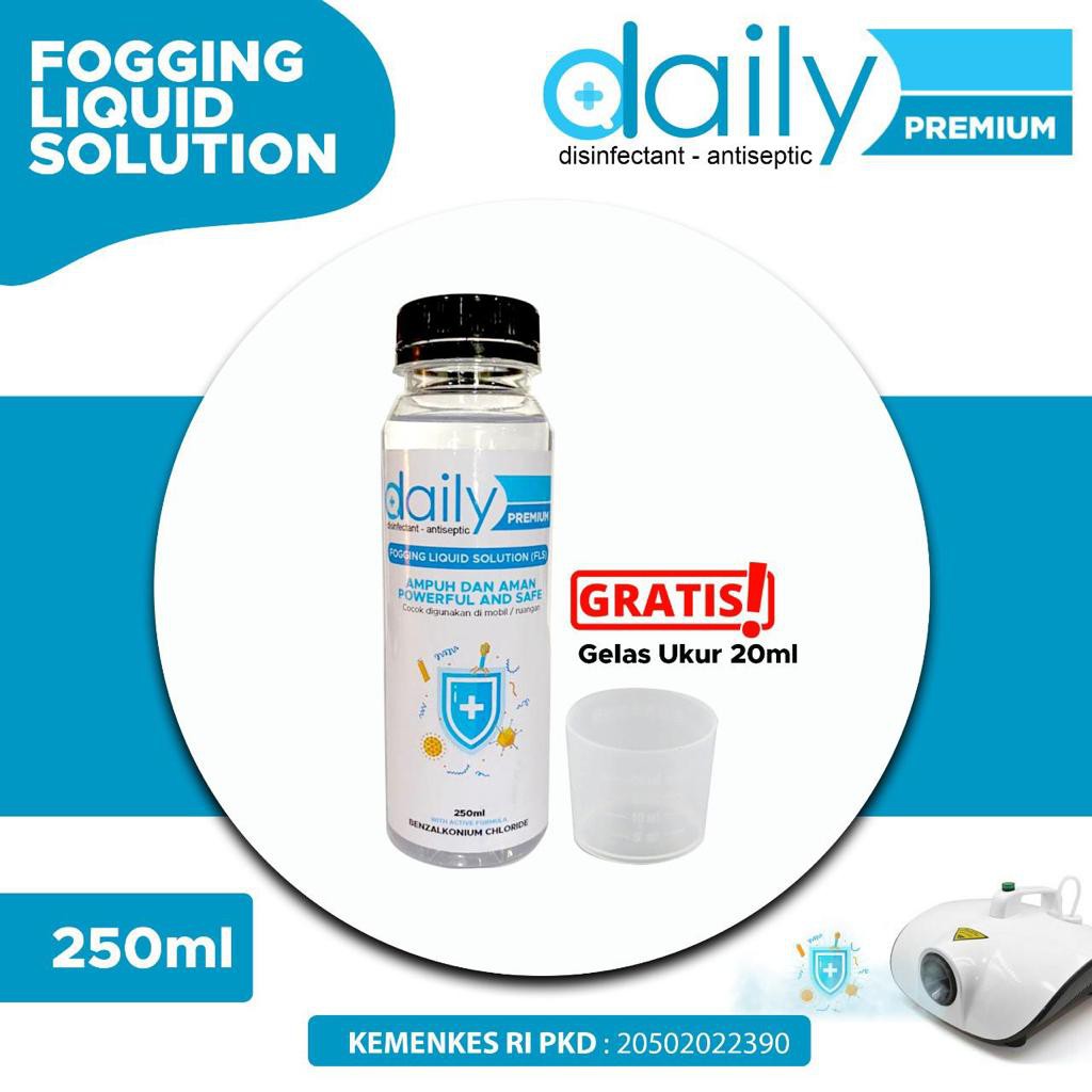 Daily Disinfektan Fogging FLS Khusus Kendaraan Harum 100ml - Aroma Kopi dan Green Tea