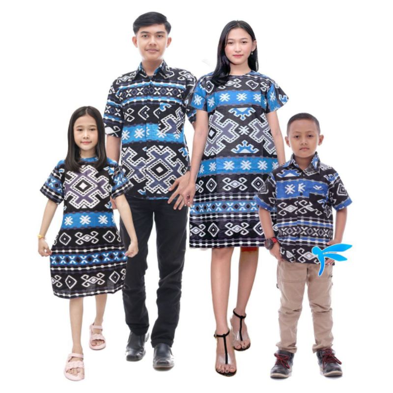BAJU BATIK COUPLE KALUARA/AYAH IBU ANAK