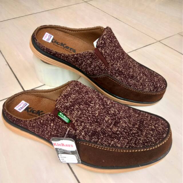 Sepatu sandal Selop kain levis kombinasi sliop kain bagor kombinasi murah