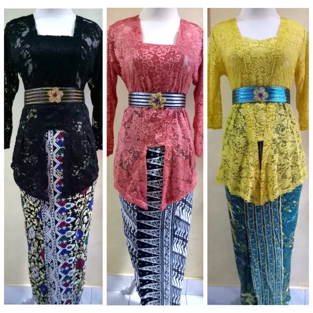 Set kebaya jadi kutubaru