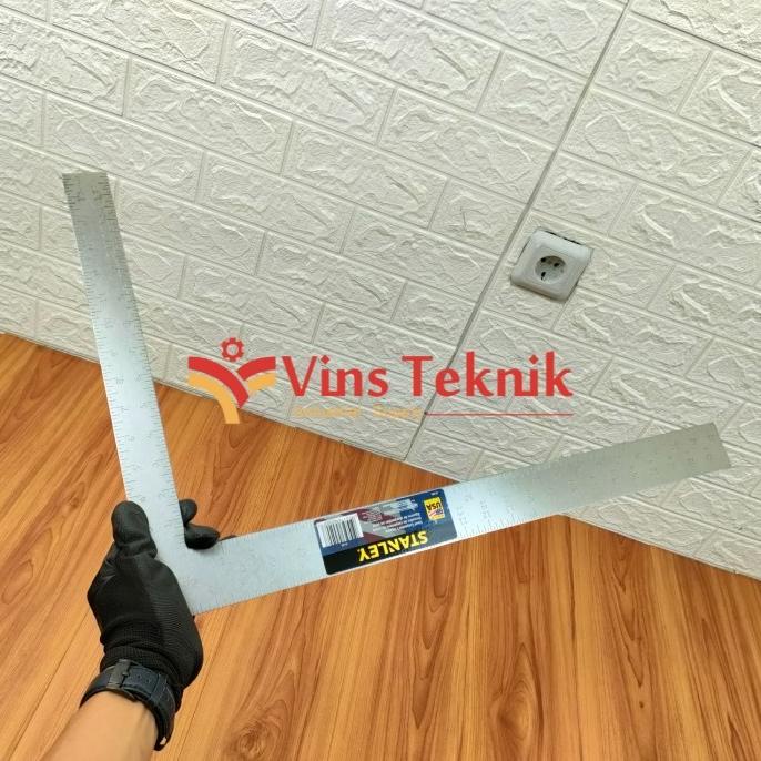 

STANLEY 45-500 penggaris siku Steel Carpenters Squares Imperial