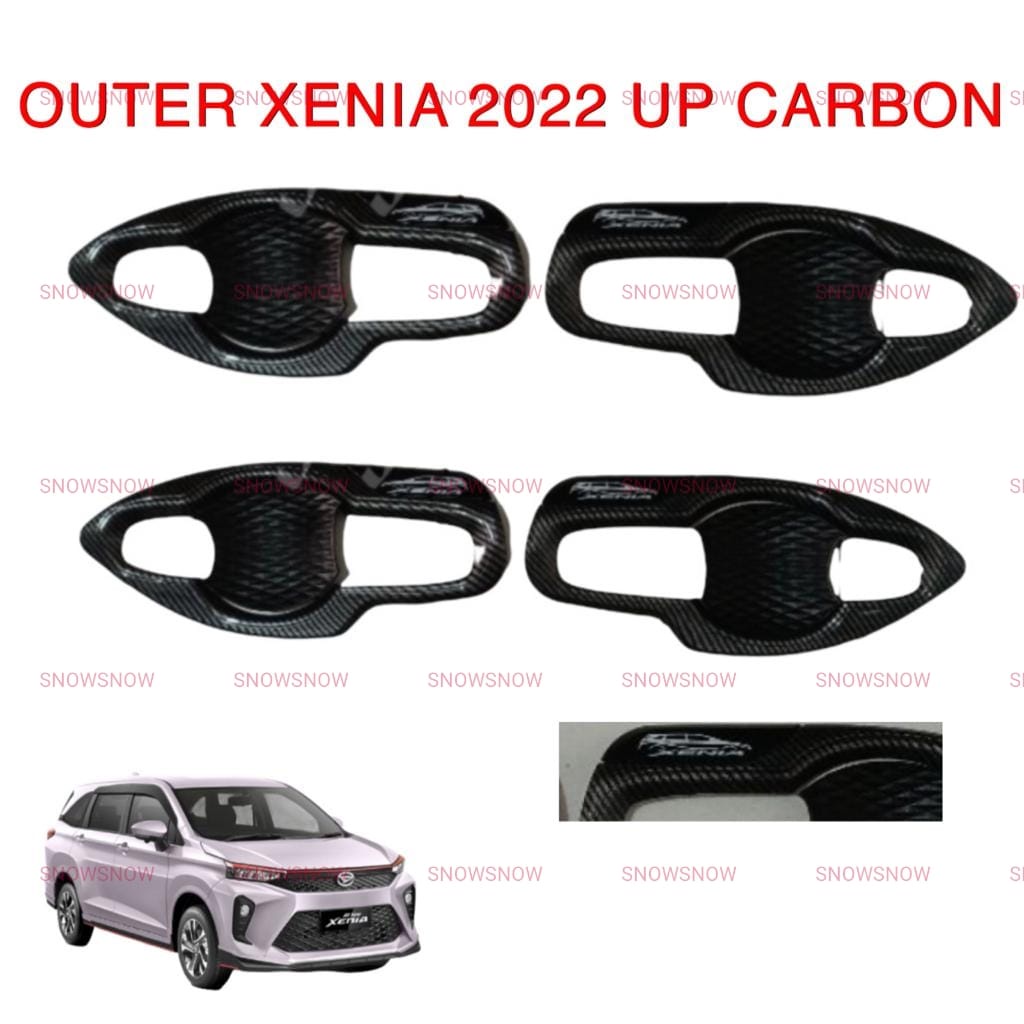 Cover Outer Avanza Xenia Veloz 2021 2022 2023 2024 UP Exclusive Carbon