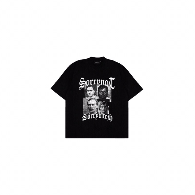 SNSB WORLD | PSYCHO | TSHIRT | SORRYNOTSORRY.BITCH Original Kaos