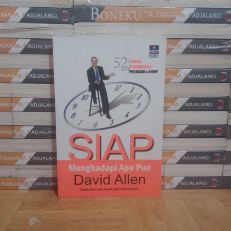 

BUKU ORIGINAL - SIAP MENGHADAPI APA PUN DAVID ALLEN