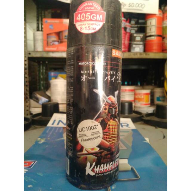 Pilox samurai fluorescent putih