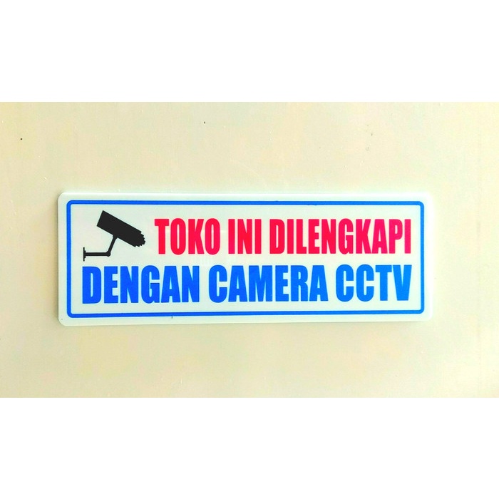 

Terlaris Akrilik papan nama toko dilengkapi dengan camera cctv