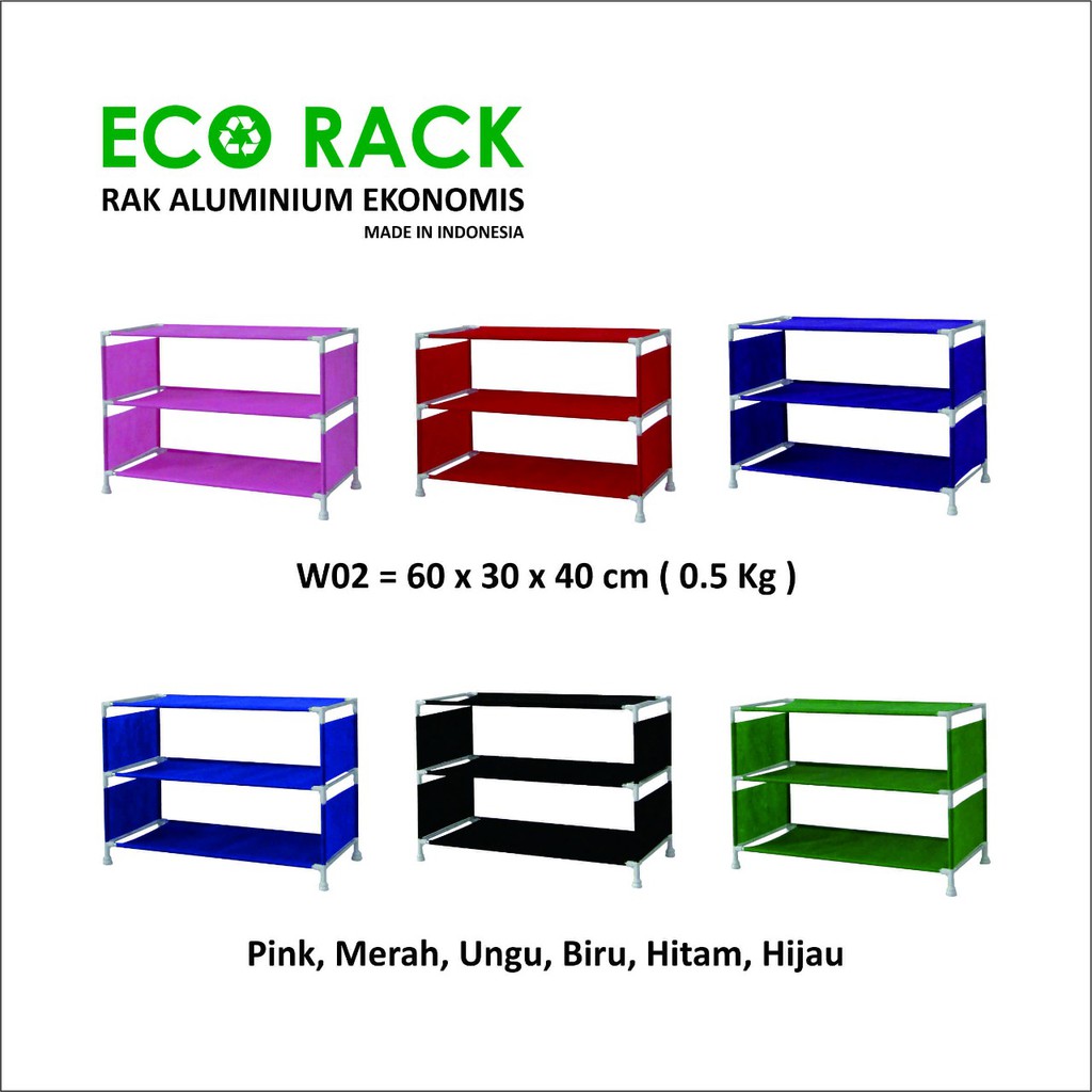 Rak Sepatu Kain ECORACK W02