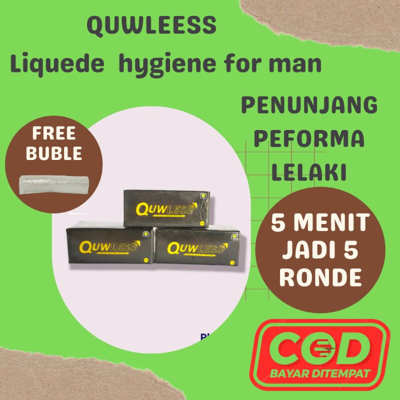 Quwless Nasa/Qules/Obat Kuat/Penunjang Peforma