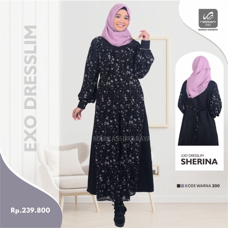 EXO DRESSLIM GAMIS SHERINA RABBANI ORI
