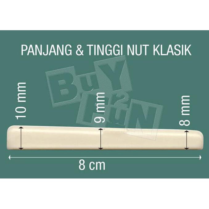SADDLE BRIDGE GITAR KLASIK NYLON SENAR STANDARD CLASSIC GUITAR KODE 1211