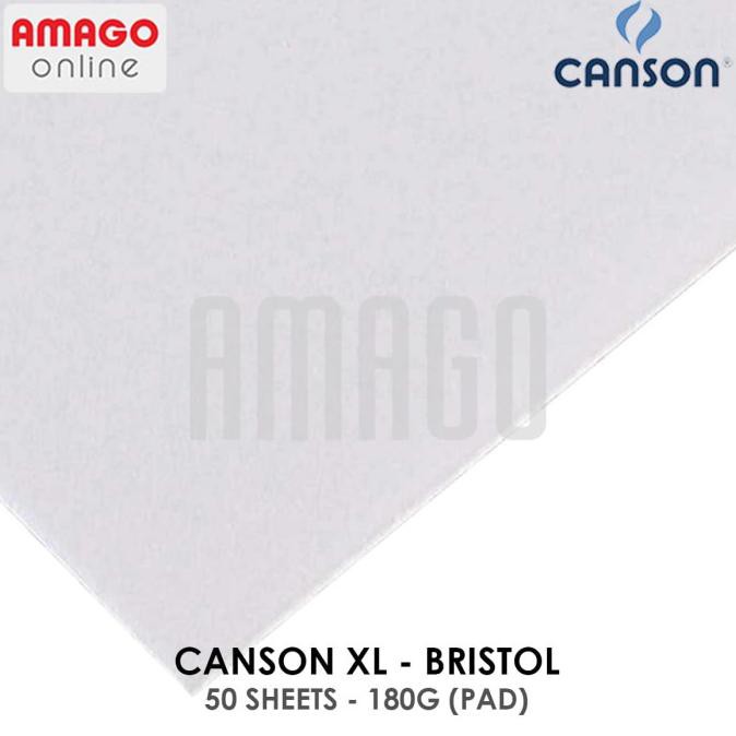 

Produk Canson Xl - Bristol - 50 Sheets - A4 - 180G (Pad) - 400039172 Hemat