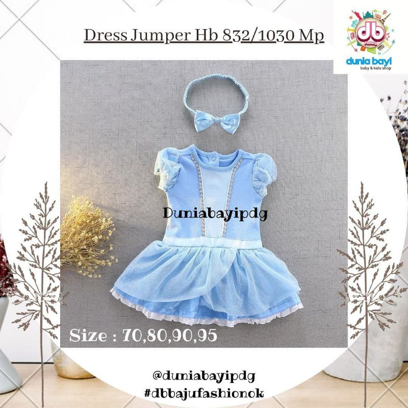 Dress Jumper Hb 832/1030 Mp(J832MP) / Dress bayi princess