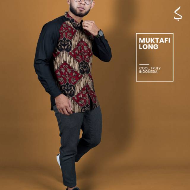 Kemeja Koko Modern Fadkhera Muktafi Long
