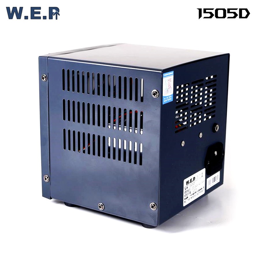 WEP 1505D 15V 5A/1A Regulated Laboratory DC Power Supply USB