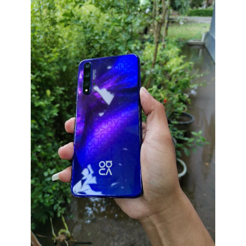huawei nova 5t seken second bekas 128gb rom 8gb ram kirin 980 fullset original-midsummer purple