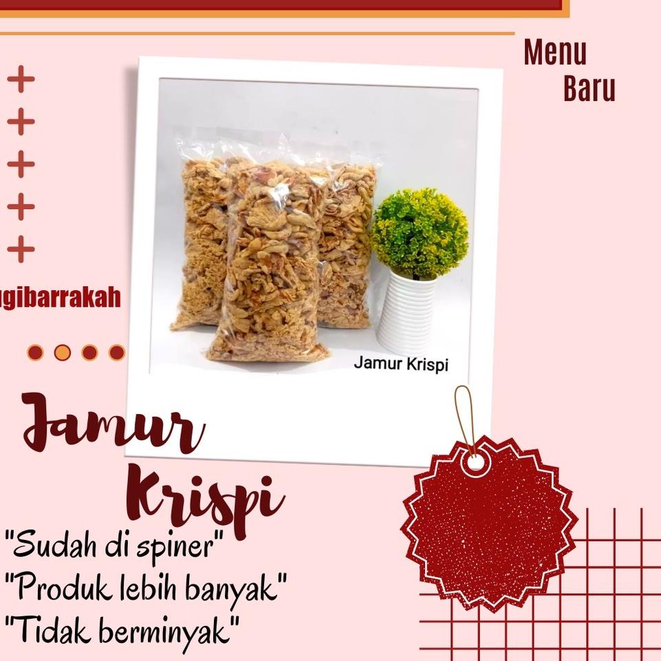 

Kepoin aja--JAMUR KRISPI MUGIBARRAKAH 500 GRAM - Jamur Krispi/Kripik Jamur/Jamur Renyah/Snack Kiloan