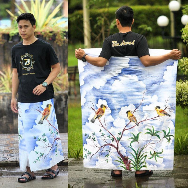 Batikid - Sarung batik lukis tangan seni asli pekalongan batik art nusantara wayang