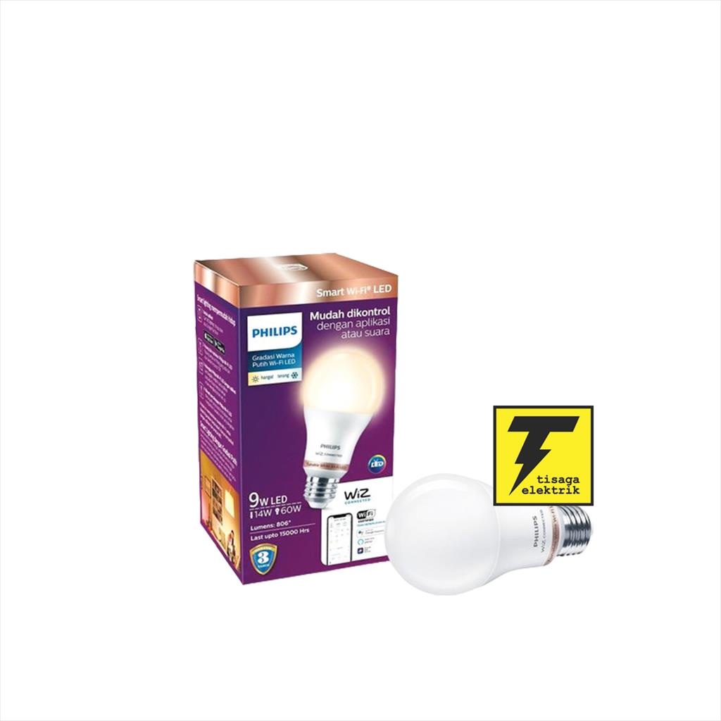 PHILIPS Tunable White Smart Wi-Fi LED 9W