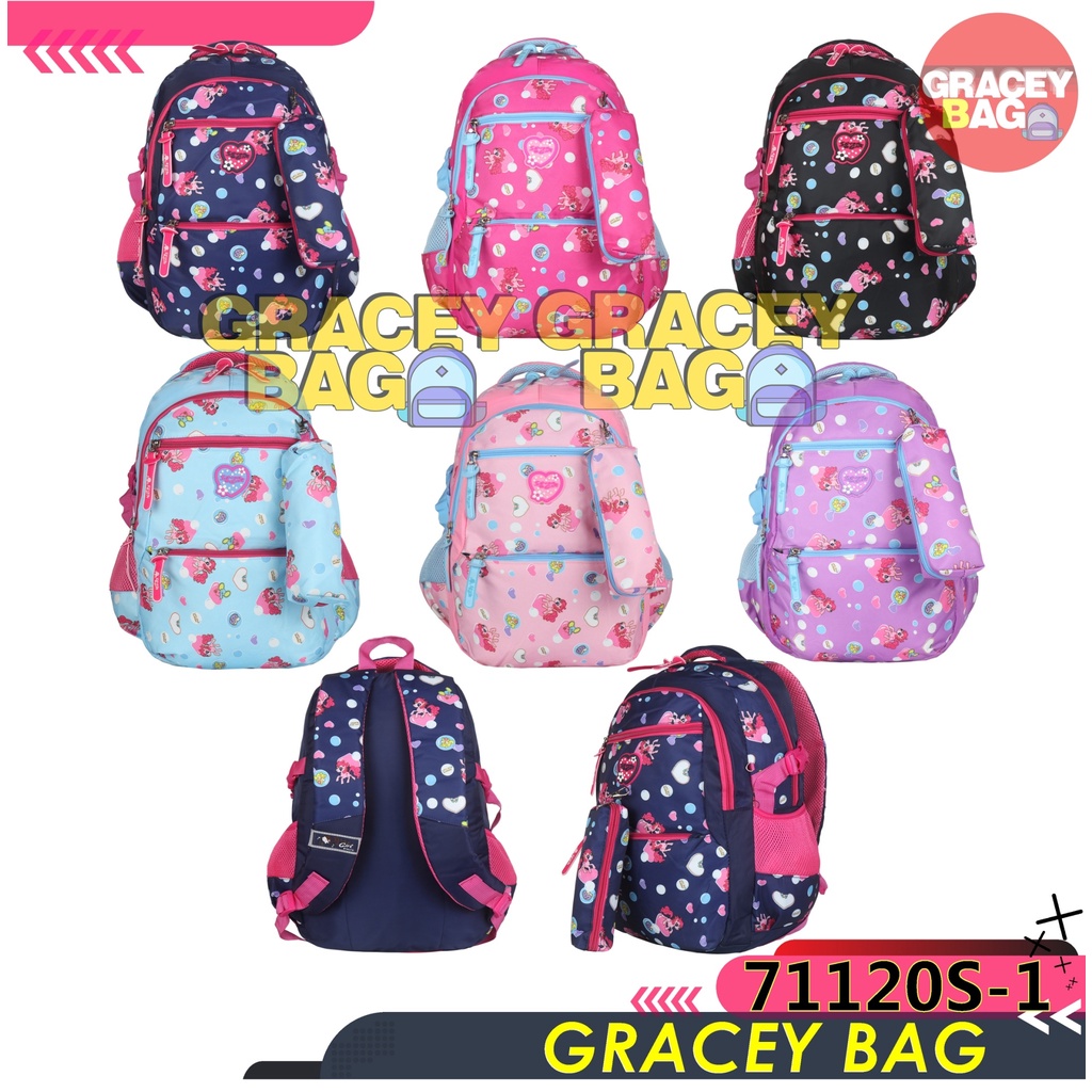 GB-71120 Tas ransel anak perempuan Silvergirl